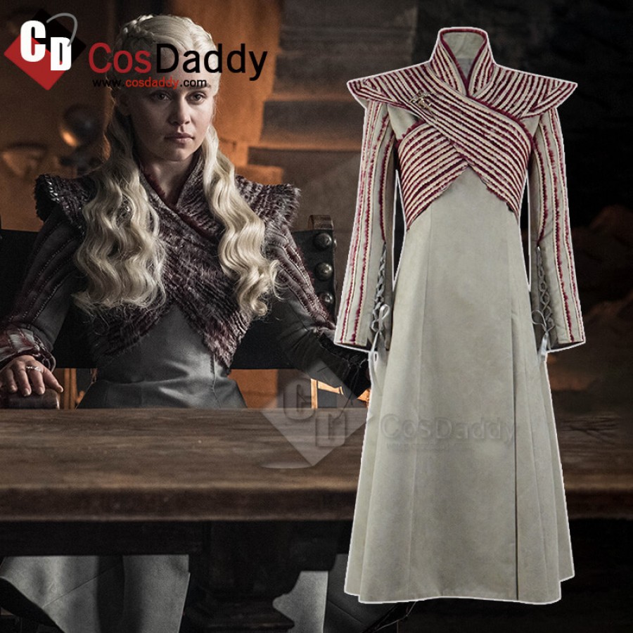 Game Of Thrones Season 8 Mother Of Dragons Daenerys Targaryen Dress ...